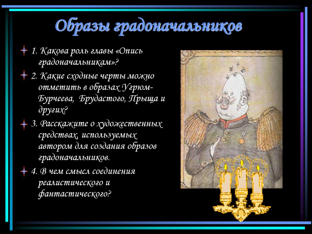 История одного города: краткое содержание и характеристика героев романа салтыкова-щедрина