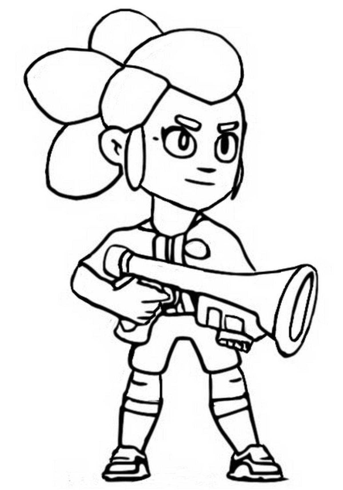Раскраски brawl stars (бравл старс). версия для печати на а4.