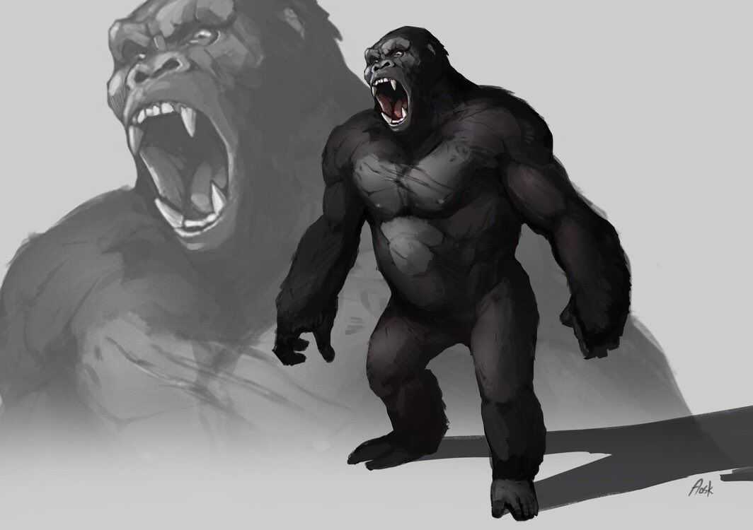 Free king kong coloring pages & book for download (printable pdf)