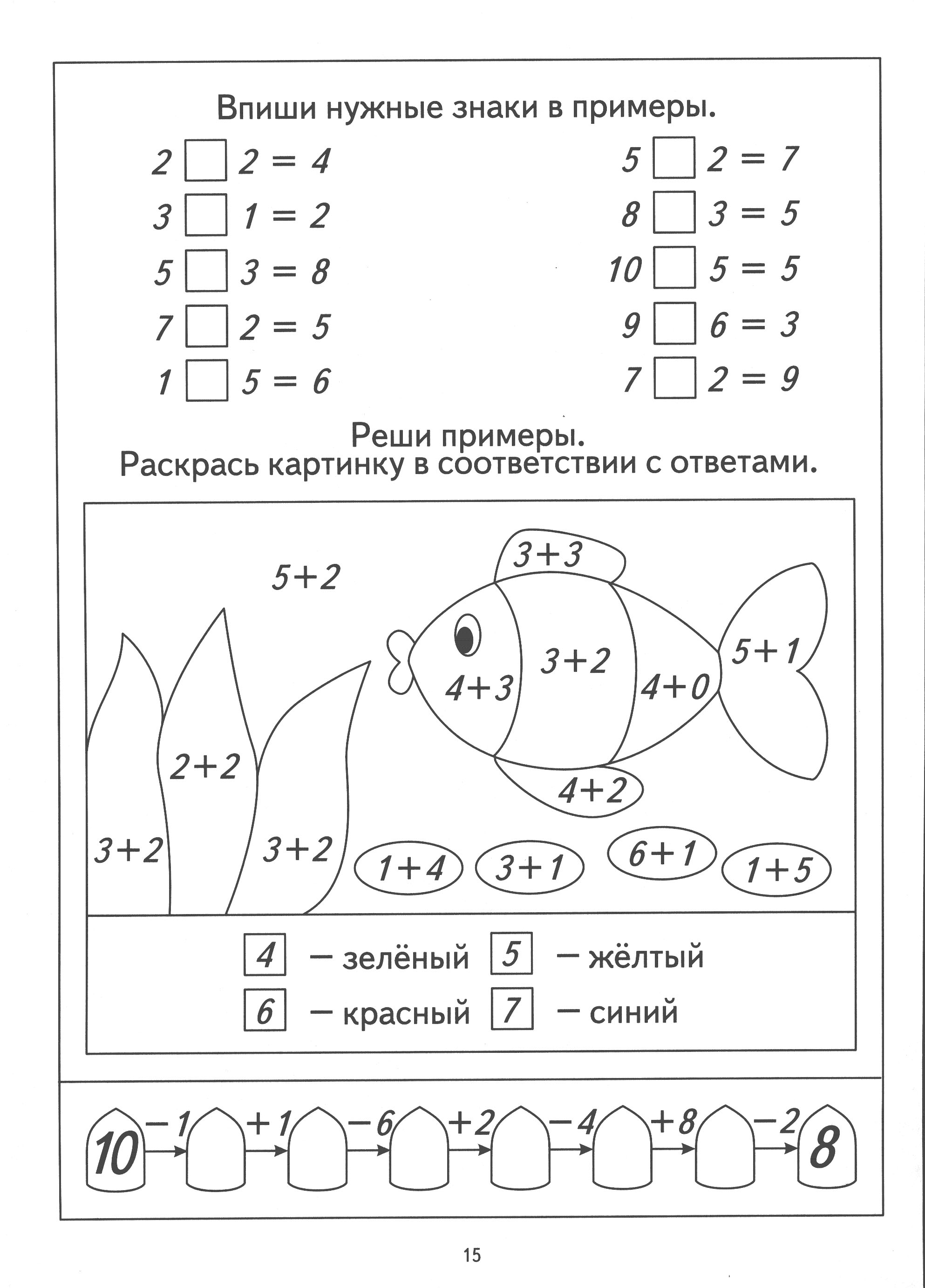 Сложение в пределах 10 – скачать бесплатно задания и примеры – практические задания – развитие ребенка