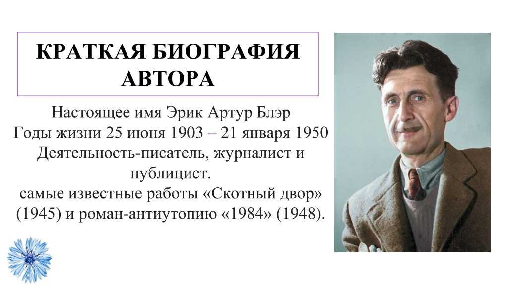 Анализ романа оруэлла «1984»