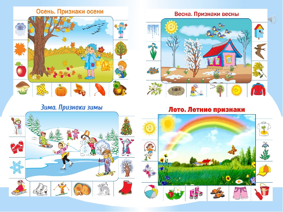 Признаки лета для детей
