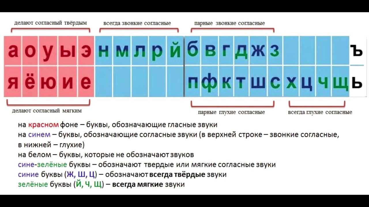 Правописание слов с твердыми мягкими согласными