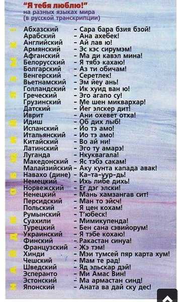 Стихи на разных языках с переводом