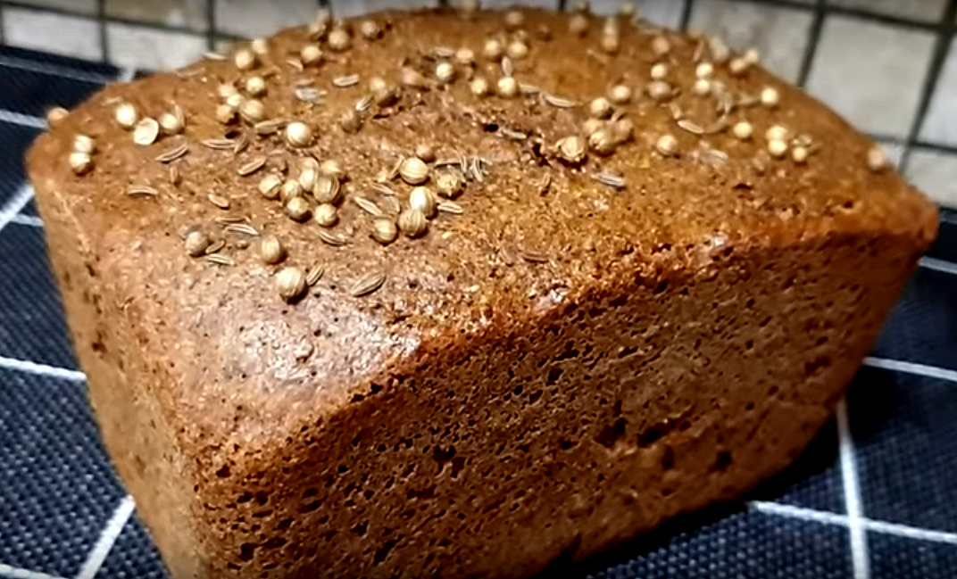 Бородинский классический хлеб в духовке рецепт фото пошагово и видео - 1000.menu