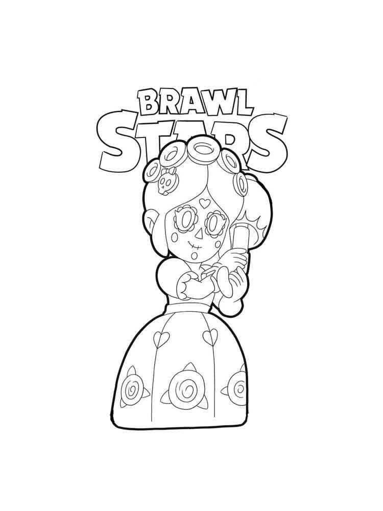Раскраски brawl stars (бравл старс). версия для печати на а4.