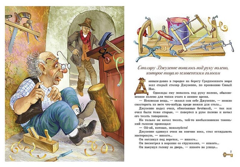 Понемногу: "золотой ключик". краткое содержание для читательского дневника