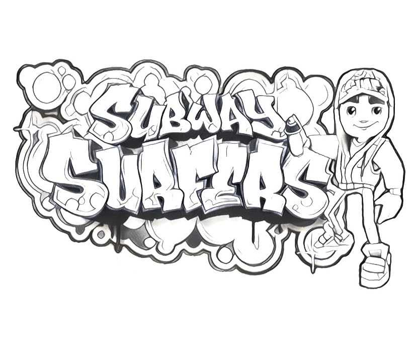 Игровое приложение subway surfer, subway surfers книжка-раскраска draw и coloring drawing subway surf 3d, subway surfer, игра, видеоигра, мультфильм png | pngwing