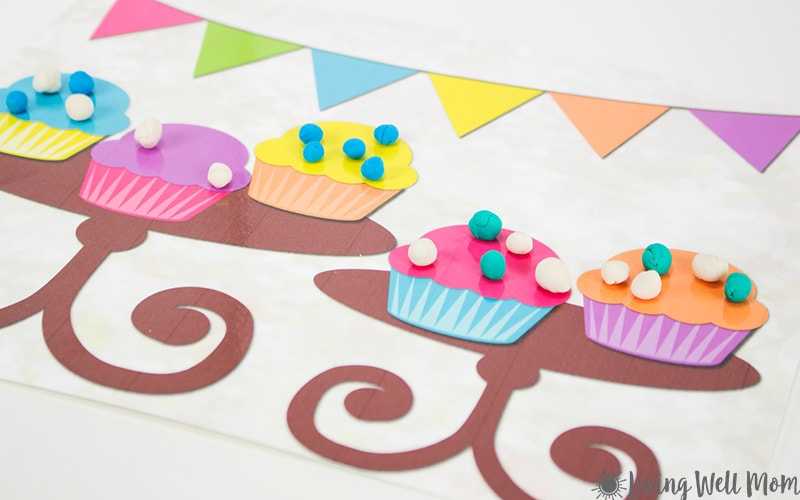 Make learning fun with play-doh - free printable play-doh mats