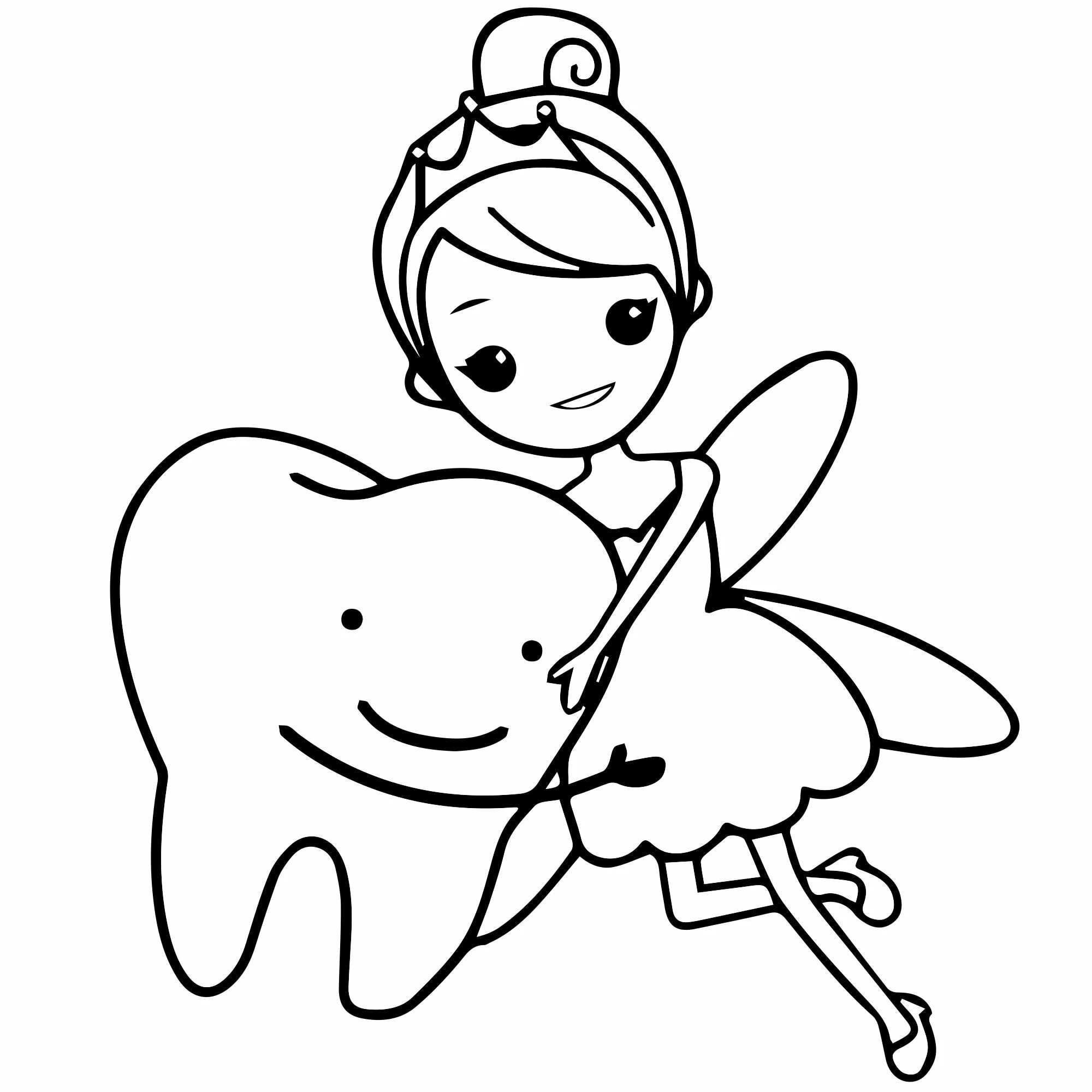 Зубная фея дисней феи книжка-раскраска, фея, белый, ребенок, лицо png | pngwing