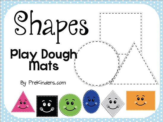 Free printable playdough mats and play doh recipes for kids