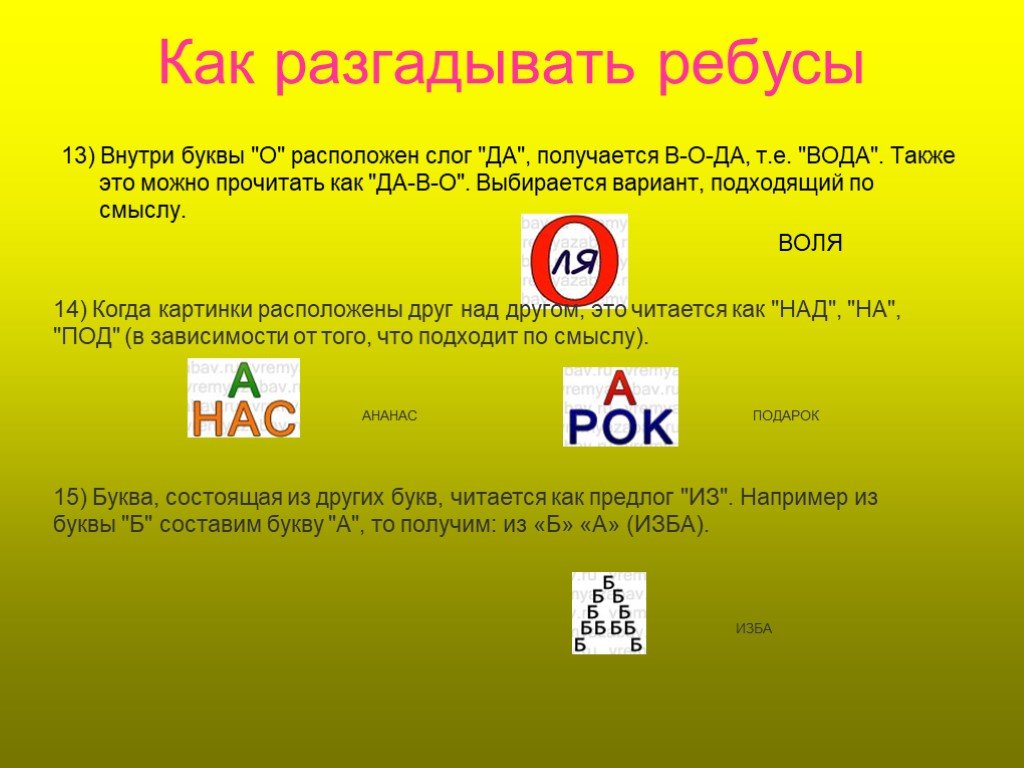 Все ребусы