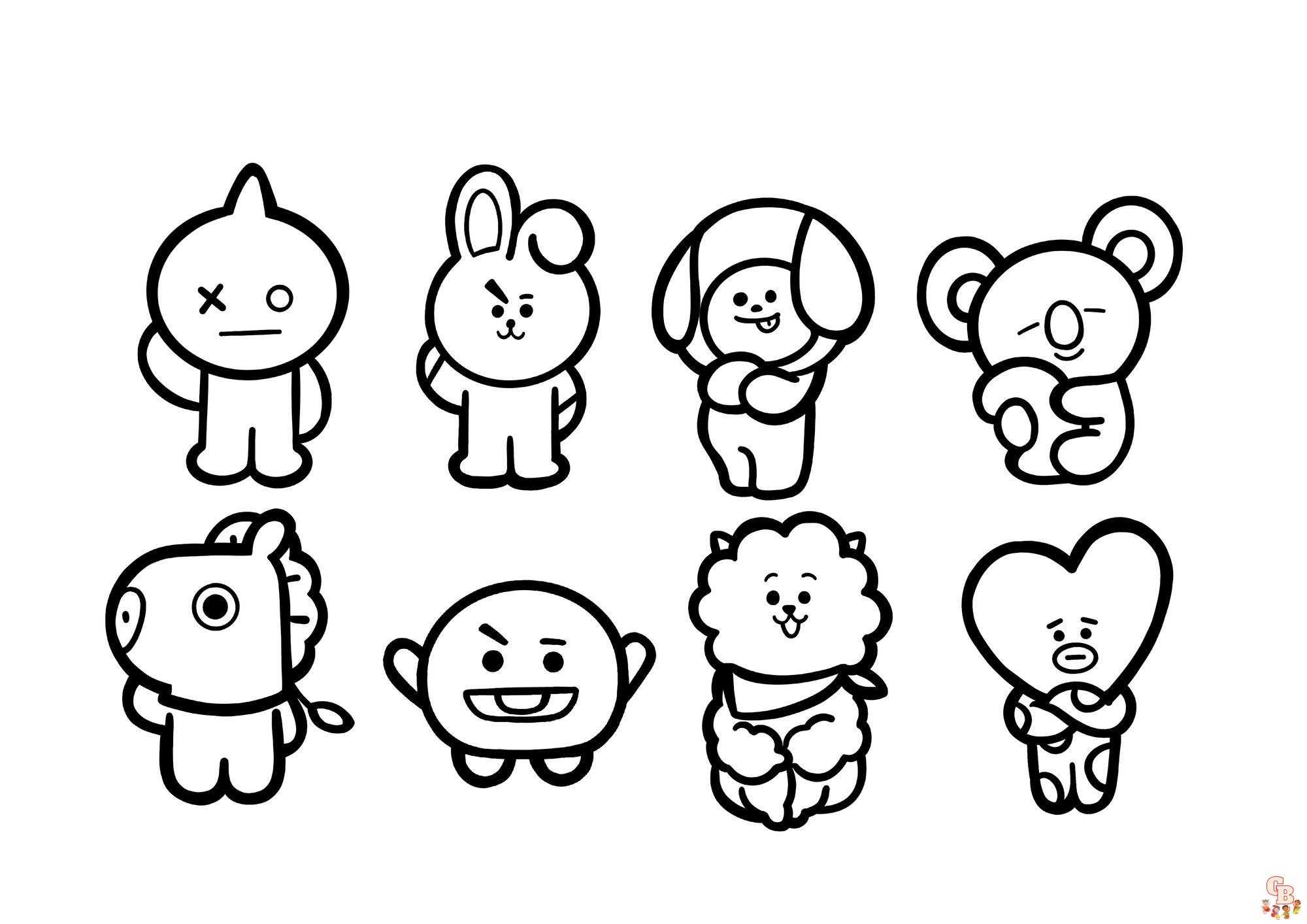 Bt21 рисунки раскраски (фото) - detskieru.ru