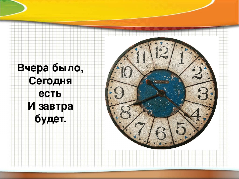 Загадка 7561: что было завтра, а будет вчера?