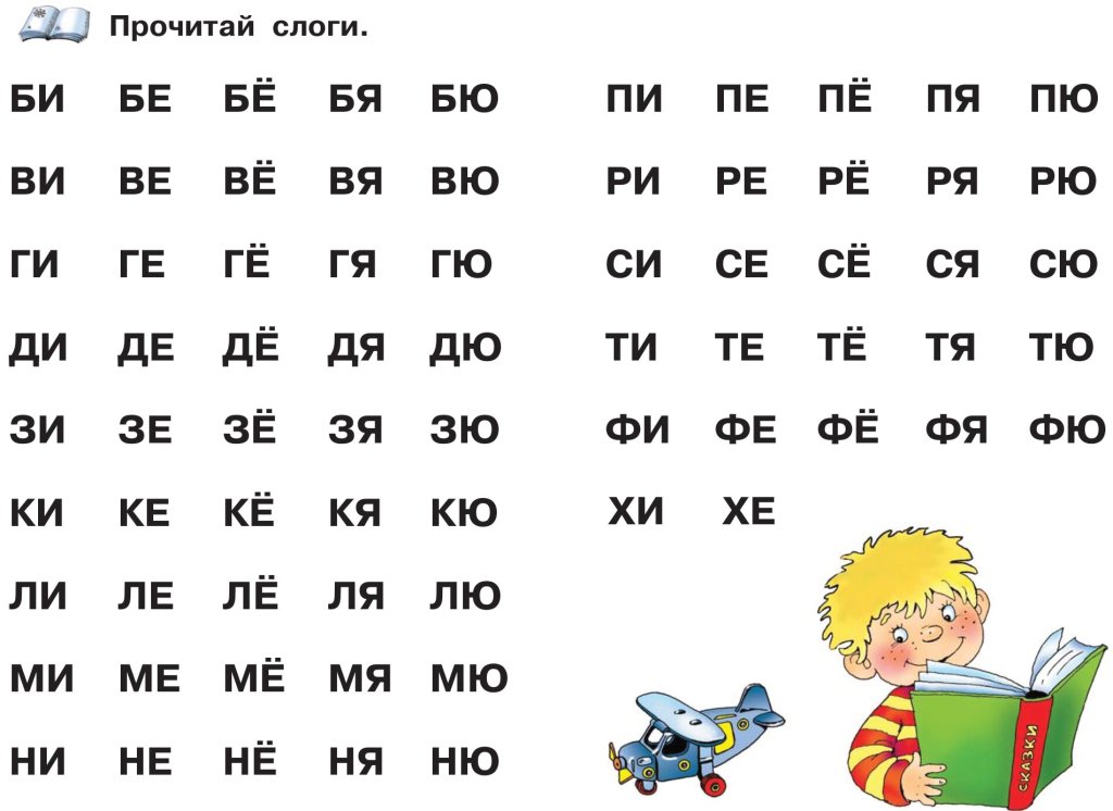 Как научить ребенка читать по слогам в домашних условиях