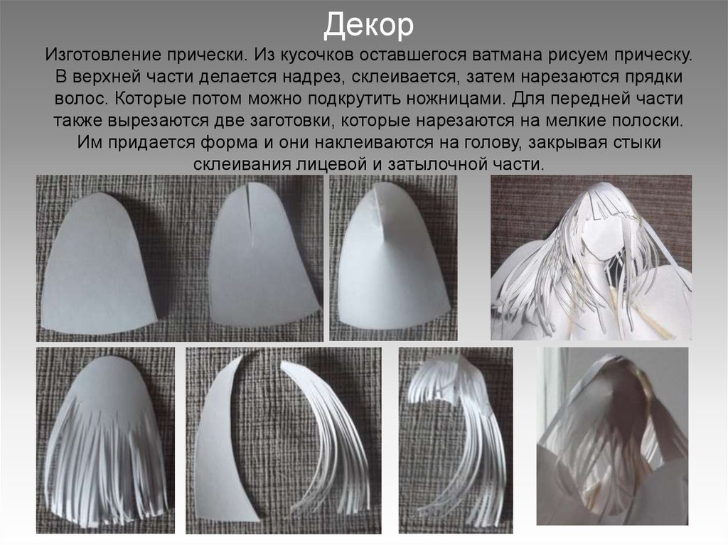 Как сделать парик из бумаги: как сделать парик из бумаги своими руками
