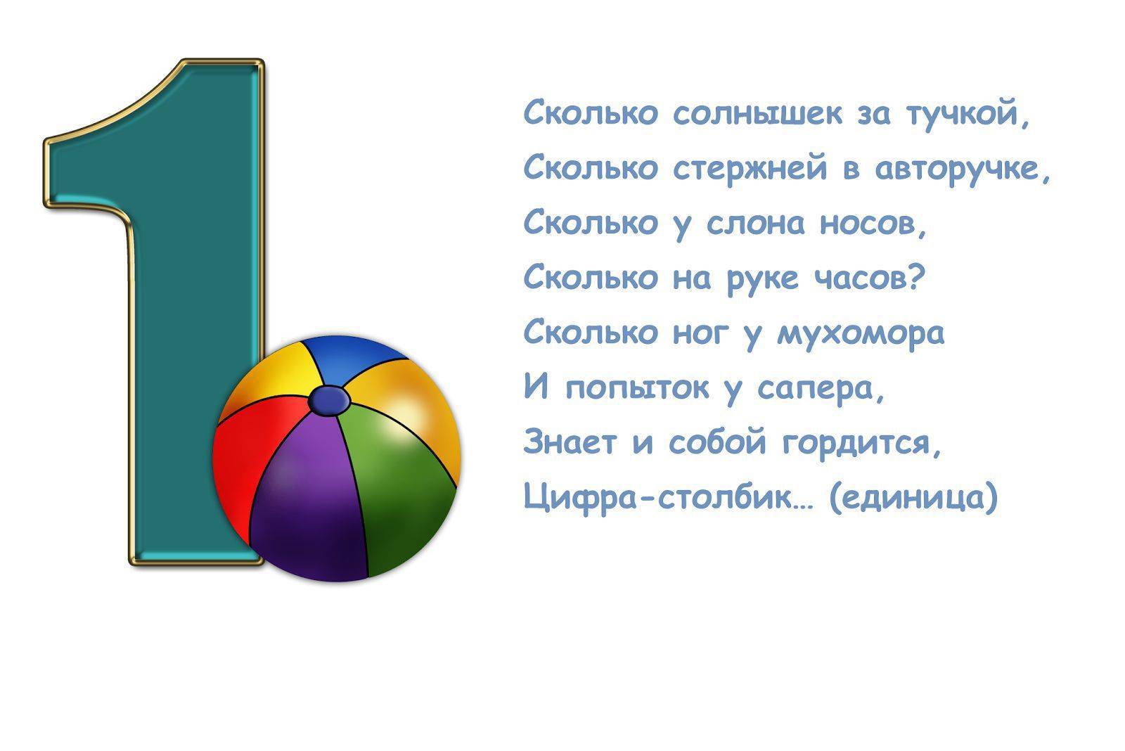 Цифра 2: картинки, загадки, стихи, презентации