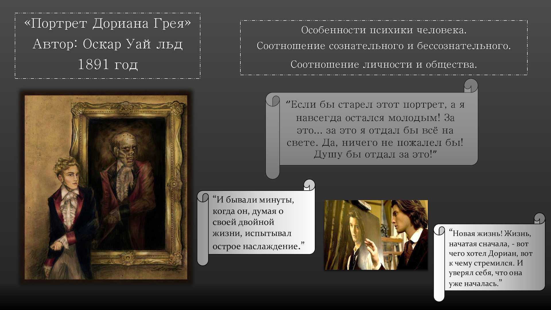 «портрет дориана грея» краткое содержание романа уайльда – читать пересказ онлайн