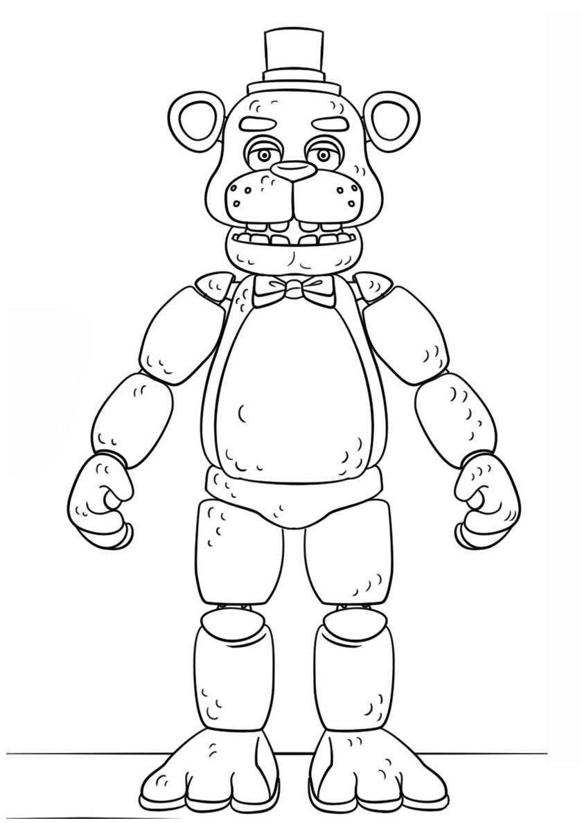 Five nights at freddy's: the official coloring book