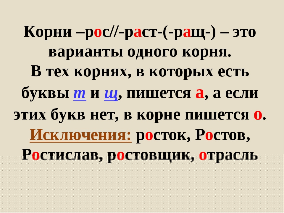 Как правильно писать: расти или рости?
